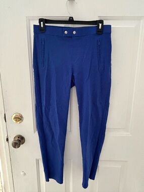 Zac & Rachel Royal Blue Stretch Ponte Pants